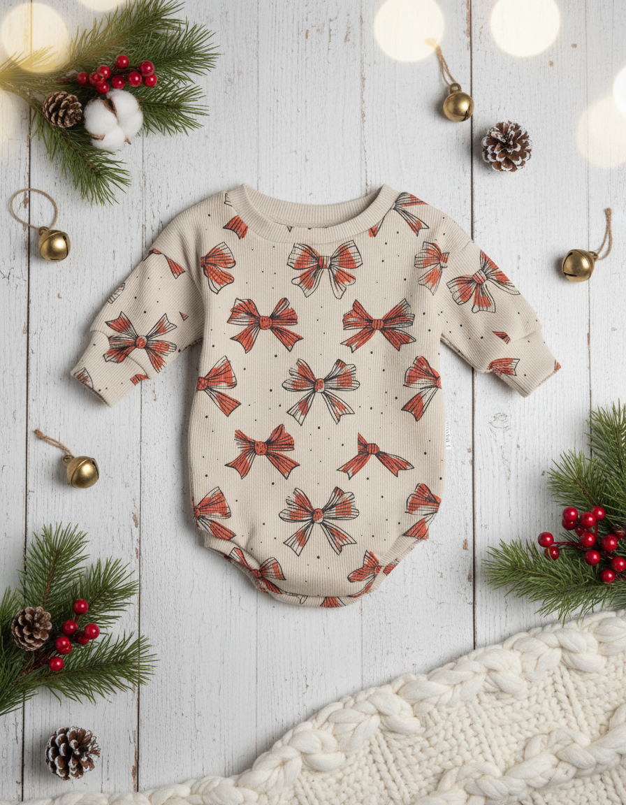 🌸 Sweater Romper Mašličky