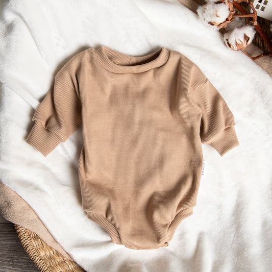 Sweater romper ( body) Mocca