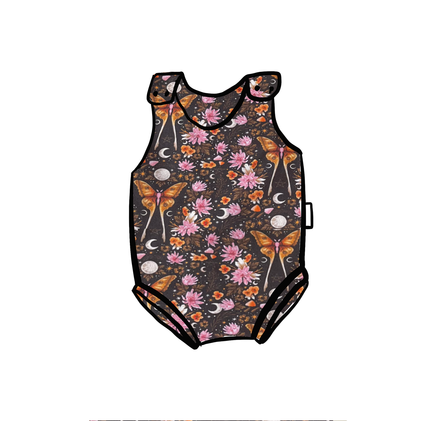 Motýle v noci - Romper Summer