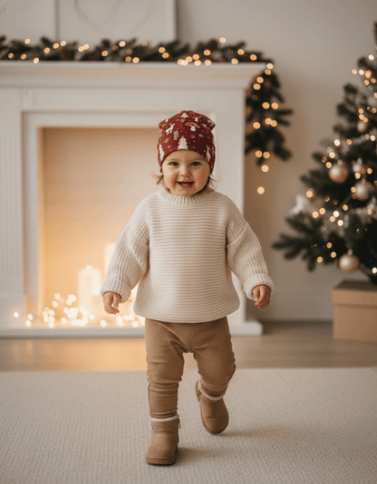 RIB čiapka Vianočný les