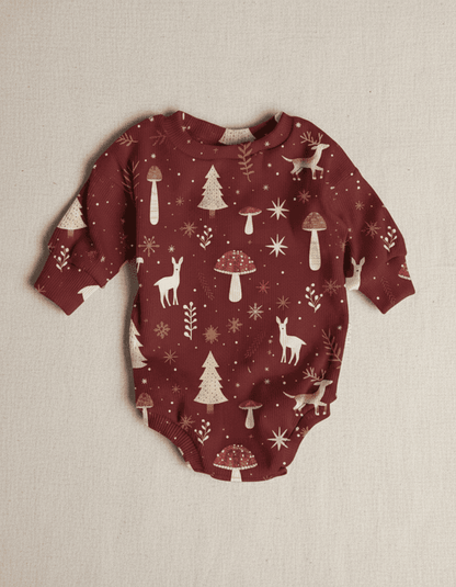 Sweater Romper Vianočný les