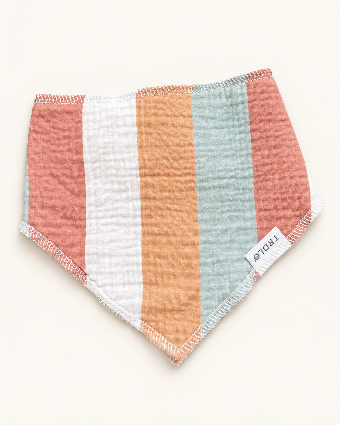 Mušelínový slintáčik / šatka na krk Stripes