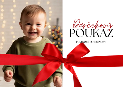 Elektronický darčekový poukaz