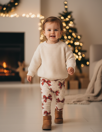 Rebrované legíny Mašličky