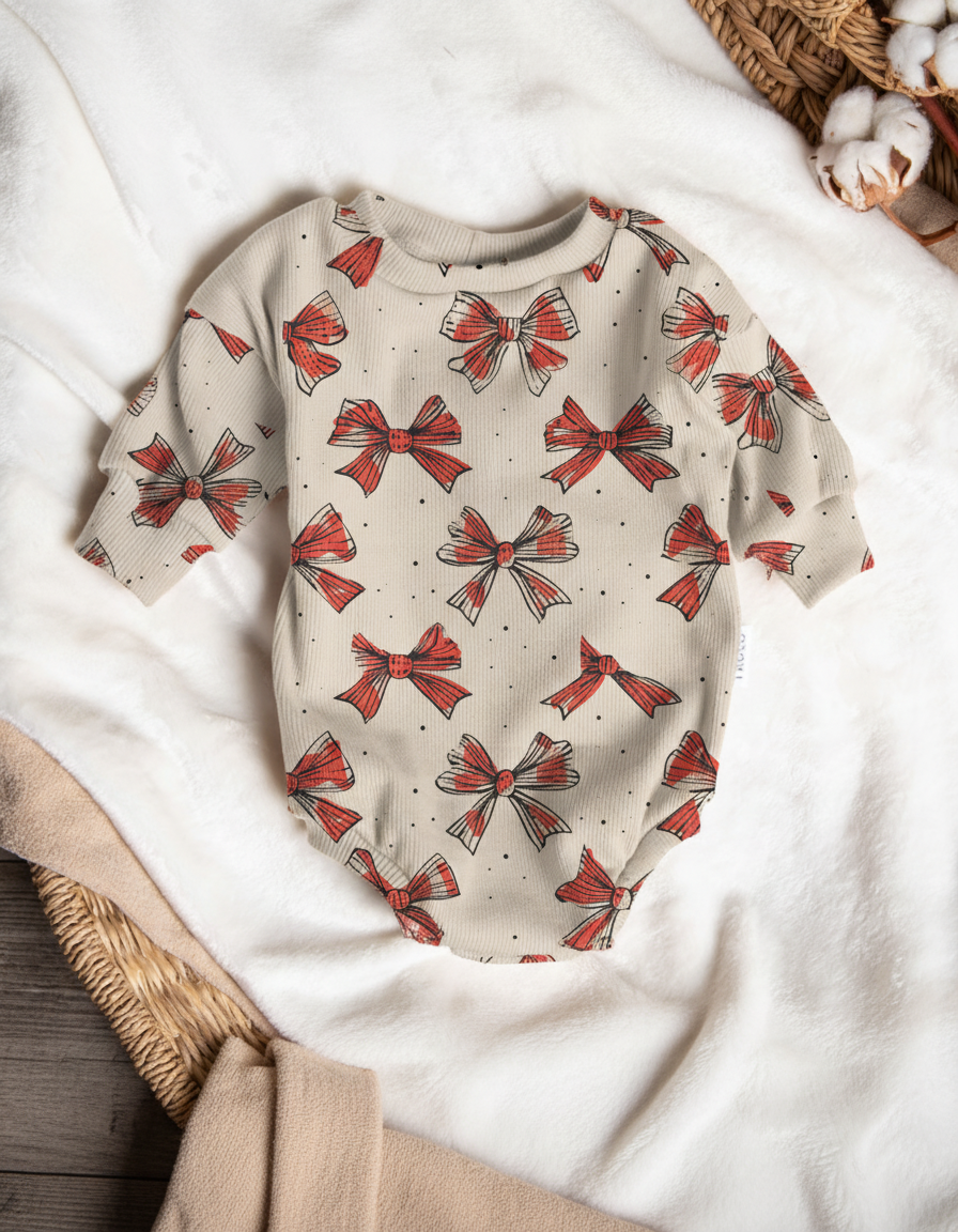 🌸 Sweater Romper Mašličky