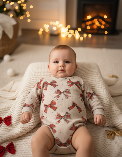 🌸 Sweater Romper Mašličky