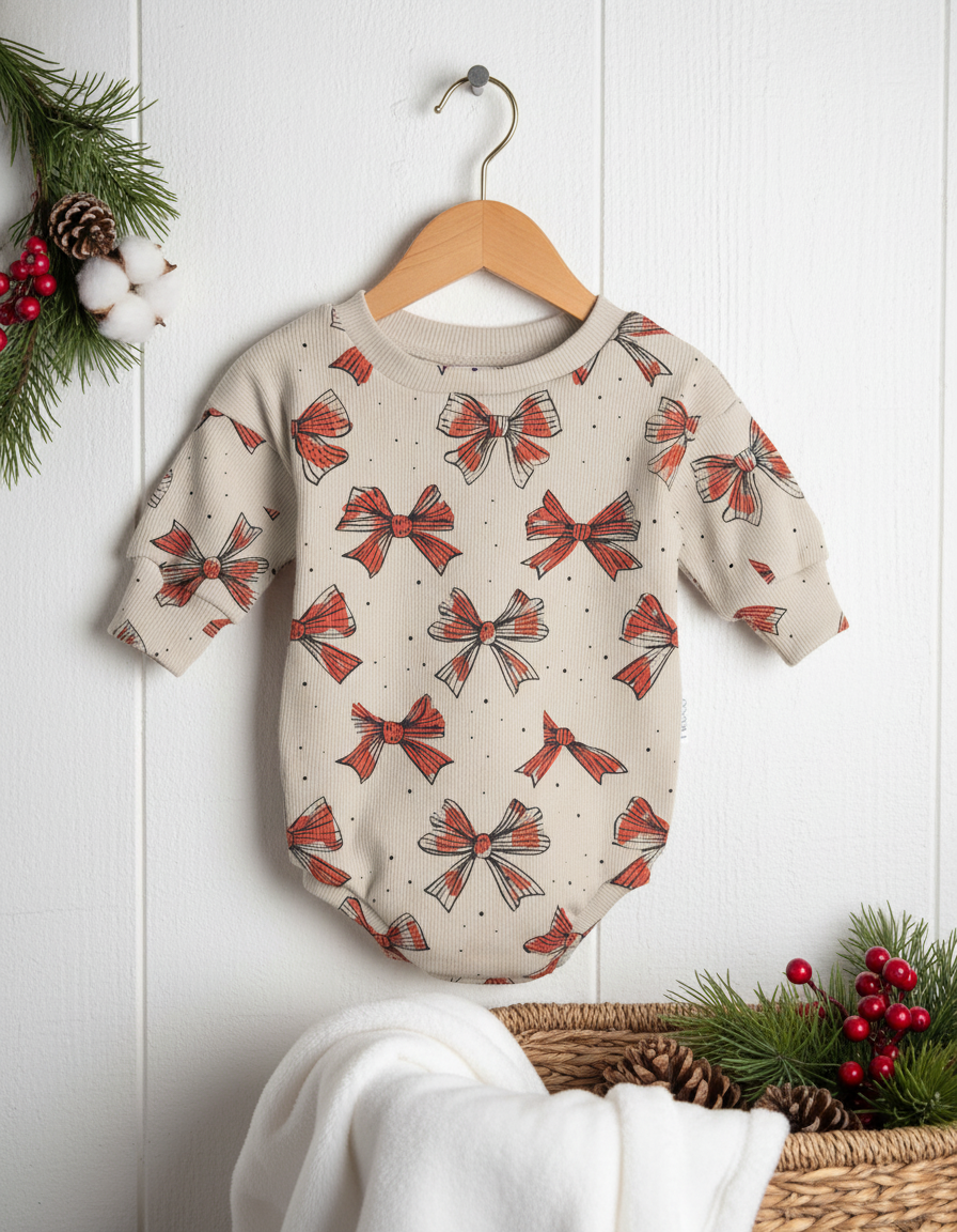 🌸 Sweater Romper Mašličky