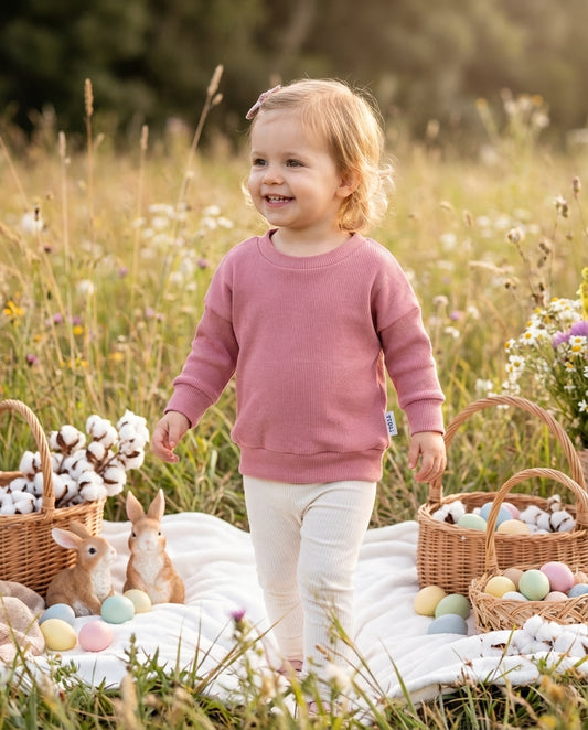 🌸 Mikina Staroružová
