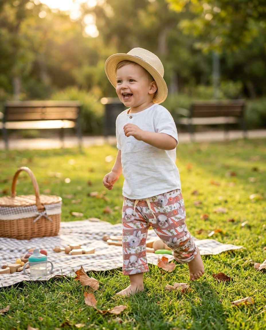 ☀️ Detské bermudy SUN Bunny – Limitovaná edícia