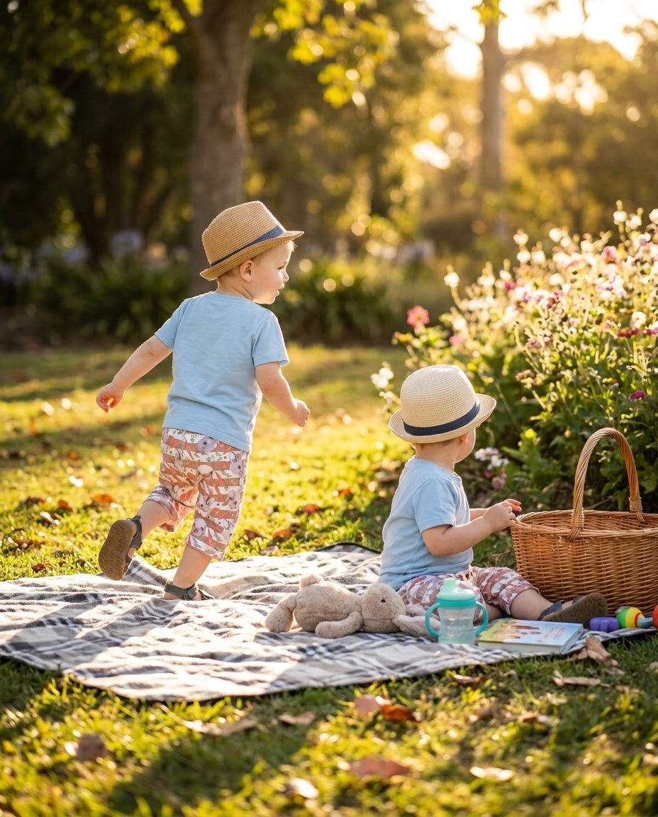 ☀️ Detské bermudy SUN Bunny – Limitovaná edícia